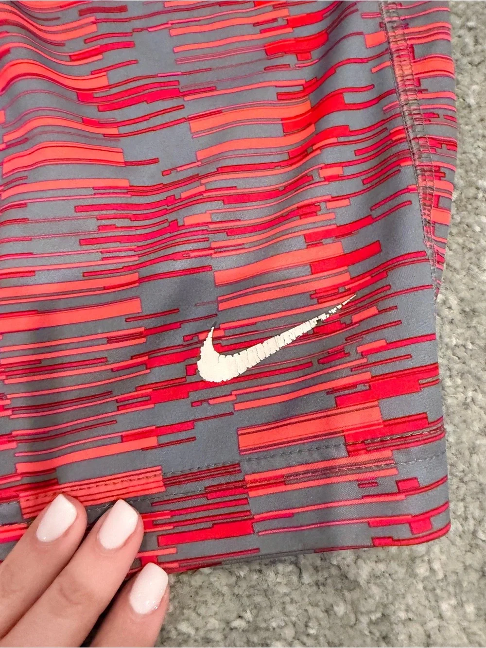 Nike bright patterned